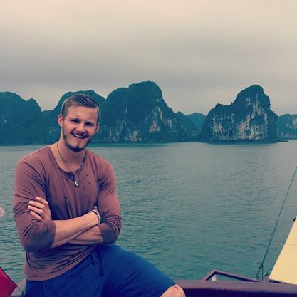 Alexander Ludwig ở Vịnh Hạ Long