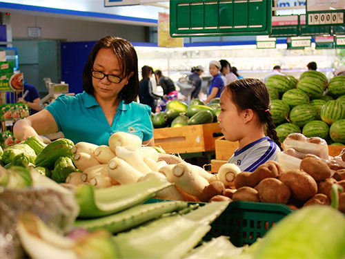 Năm 2014, Saigon Co.op đã phát triển thành công 6 Co.opmart, 17 Co.op Food, hơn 30 cửa hàng Co.op, nâng tổng số điểm bán lên hơn 365 
Ảnh: HOÀNG TRIỀU