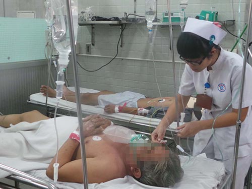 Chăm sóc bệnh nhân vào cấp cứu tại Bệnh viện Chợ Rẫy