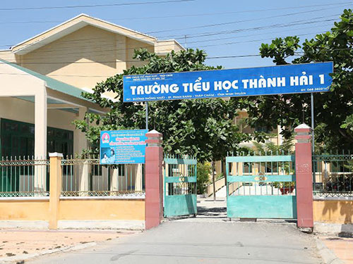 Trường Tiểu học Thành Hải 1 - nơi N. bị kẻ lạ mặt cưỡng hiếp