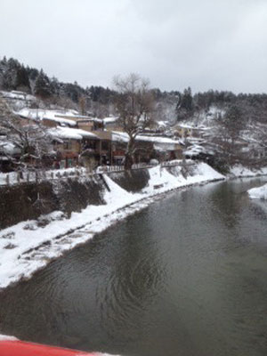 Một góc làng cổ Shirakawago