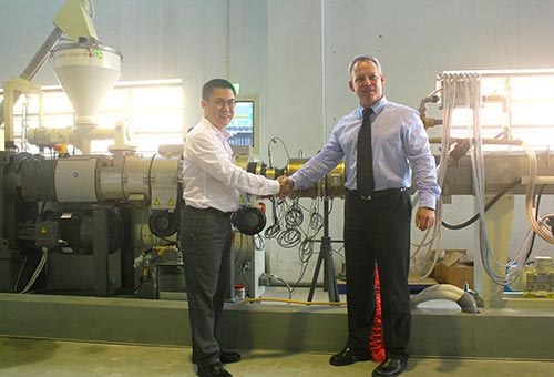 MPE và Tập đoàn Unicor - B&C trong buổi chuyển giao công nghệ tại nhà máy