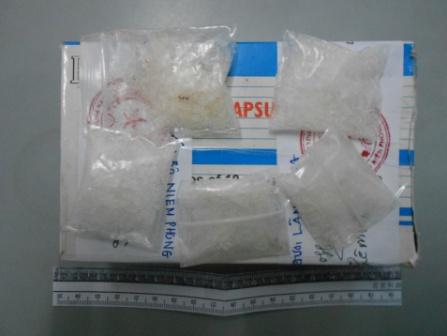 Tang vật một vụ án mua túy được công an tỉnh Kon Tum thu giữ - Ảnh Công an Kon Tum cung cấp