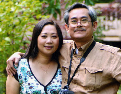 Vợ chồng nghệ sĩ Phương Thanh - Anh Dũng