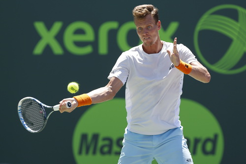 Tomas Berdych có trận đấu đầy nỗ lực