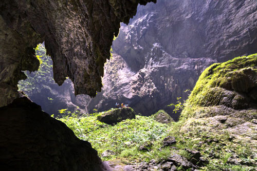 Cảnh quan thiên nhiên tuyệt đẹp của hang Sơn Đoòng có thể bị phá vỡ nếu như không có giải pháp bảo tồn, gìn giữ Ảnh: Ryal Deboodt