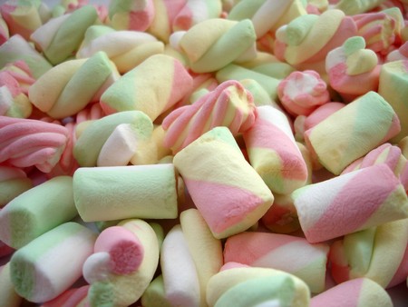 Một loại kẹo dẻo Marshmallow.