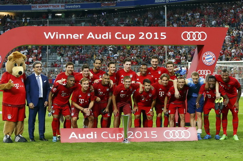 Bayern Munich giành Audi Cup 2015