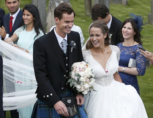 Andy Murray và người bạn đời xinh đẹp Kim Sears