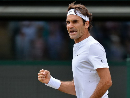 Ở tuổi 33, Federer vẫn tiếp tục hồi xuân mạnh mẽ