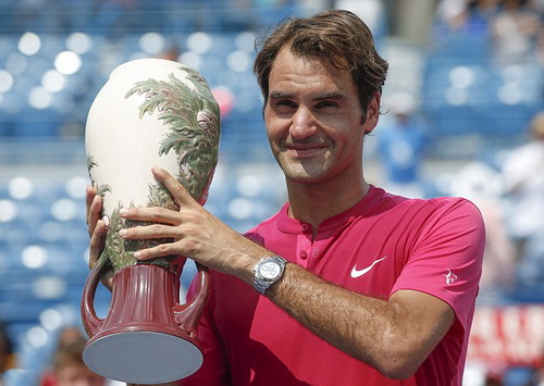Federer lên ngôi ở giải đấu mà anh nắm giữ mọi kỷ lục thành tích