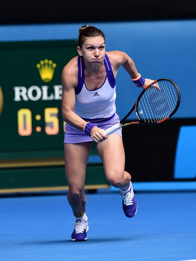 Halep mất trắng ván thứ nhì trước Makarova và thua chung cuộc