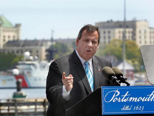 Thống đốc Chris Christie Ảnh: AP