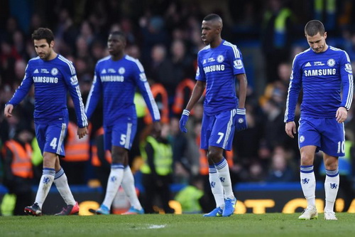 Trận hòa như thua khiến Chelsea bị Man City bám sát trên bàng xếp hạng