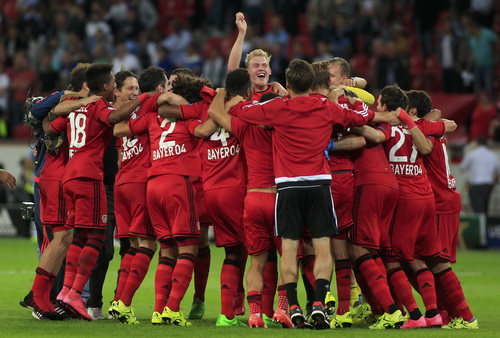 Leverkusen vui mừng được góp mặt ở Champions League