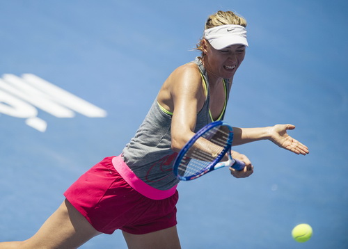 Sharapova rút kui khỏi trận bán kết ở Acapulco