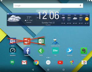 Office cho Android từ chối chíp Intel