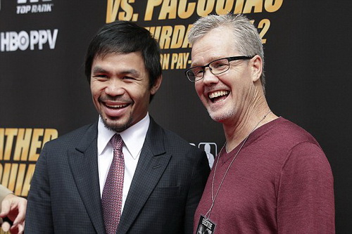 Pacquiao và HLV Freddie Roach