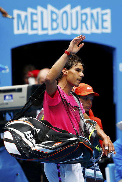 Nadal ngậm ngùi chia tay Melbourne Park