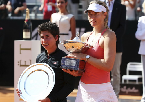 Danh hiệu thứ ba tại Roma cho Sharapova