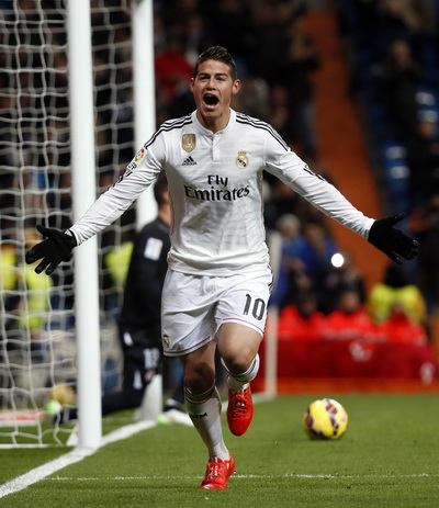 James Rodriguez ghi bàn thứ 8 tại La Liga