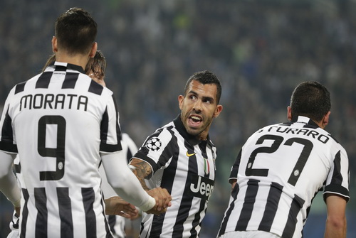 Tevez và Morata lập công trong chiến thắng của Juventus