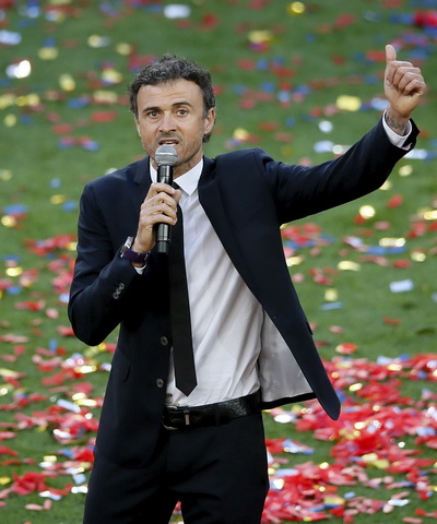 HLV Luis Enrique - Người thế vai hoàn hảo ở Mou Camp