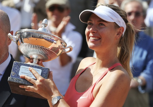Masha tự tin hướng tới Roland Garros 2015