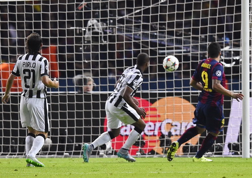 Bàn thắng của Luis Suarez đã nhấn chìm mọi nỗ lực của Juventus