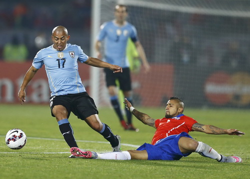 Vidal là nhân tố quan trọng trong đội hình Chile