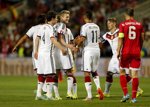 Andre Schurrle lập hat-trick cho tuyển Đức trước Gibraltar