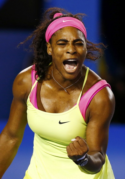 Niềm vui chiến thắng của Serena