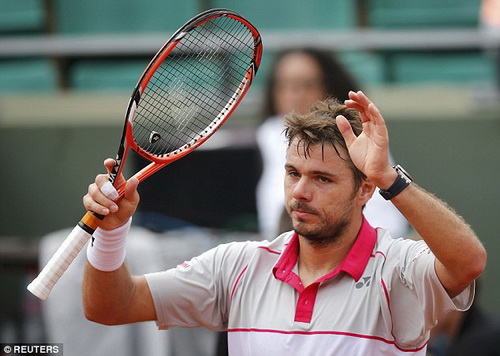 Wawrinka chào thua cách tiếp đón của BTC Roland Garros