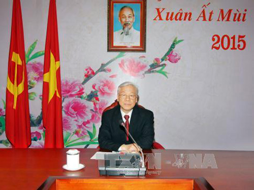 Tổng Bí thư Nguyễn Phú Trọng điện đàm với Tổng Bí thư, Chủ tịch Trung Quốc Tập Cận Bình