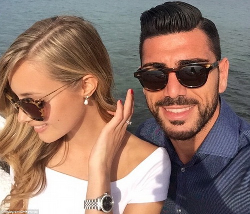 Viky Varga và Graziano Pelle