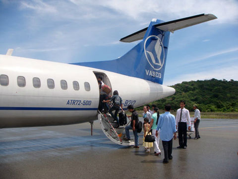 Máy bay của Vasco