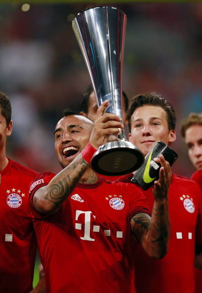 Vidal có danh hiệu đầu tiên ở Bayern