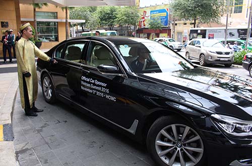 BMW - nhà tài trợ xe chính thức cho Hội nghị Thượng đỉnh Việt Nam 2016