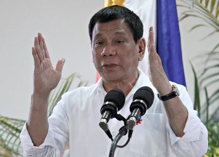 
Tổng thống Philippines Rodrigo Duterte Ảnh: REUTERS
