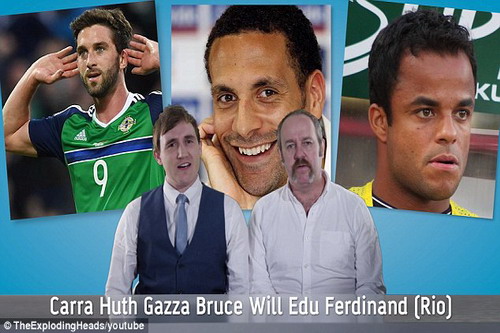 
Gascoigne, Rio Ferdinand, Edu...
