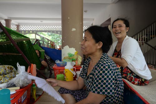 Nhiều thông tin y học cho thấy nụ cười, tiếng cười rất có lợi cho sức khỏe con người Ảnh: Hoàng Triều