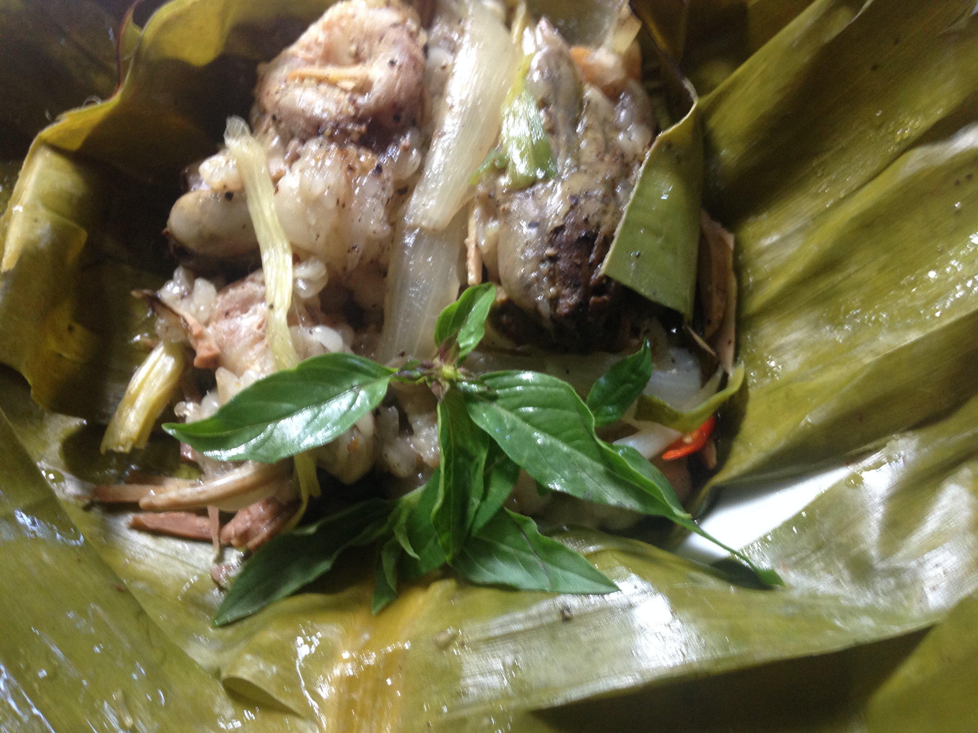  Độc đáo món ruột cá lóc hấp 