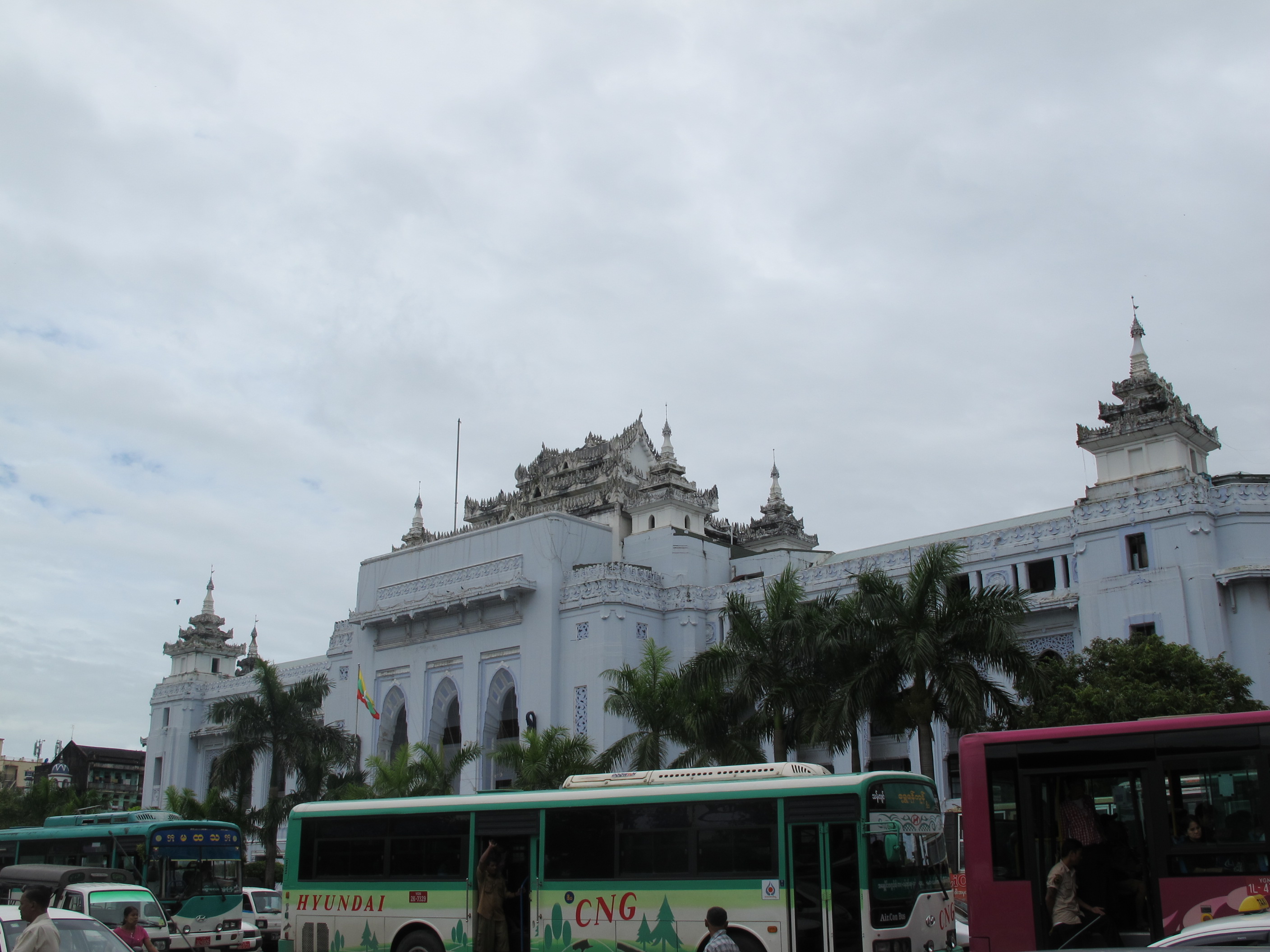 
Tòa thị chính ở Trung tâm TP Yangon
