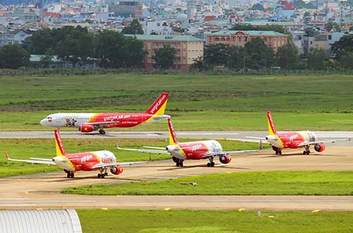Đội máy bay của Việt Nam sẽ tăng nhanh trong 5-10 năm tới, cần có sự đầu tư đáng kể về hạ tầng sân bayẢnh: Thúy Ngọc