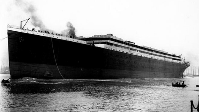 
Con tàu không thể chìm Titanic là một trong những chiếc thuyền xa hoa bậc nhất mọi thời đại. Ảnh: George Bain.
