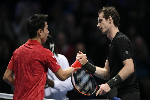 Nishikori chưa hết hy vọng vào bán kết ATP Finals