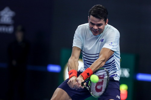 Milos Raonic chờ tranh tài cùng Dimitrov