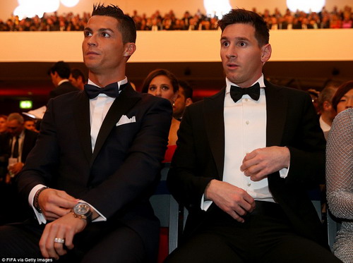 Messi và Ronaldo là đối thủ, là động lực để đối phương hoàn thiện mình