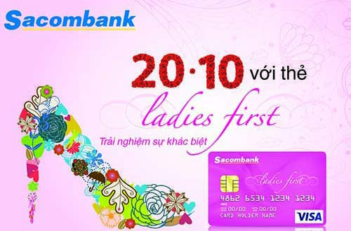 Chủ thẻ Ladies First trải nghiệm sự khác biệt