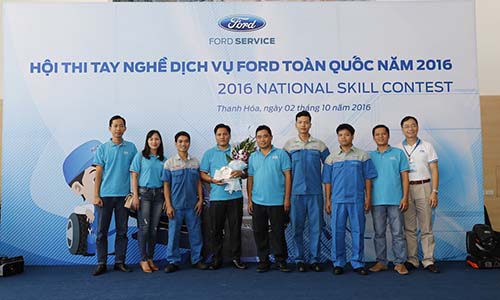 Ford Việt Nam tổ chức “Hội thi tay nghề dịch vụ toàn quốc”